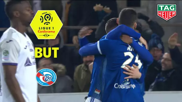 But Ludovic AJORQUE (48') / RC Strasbourg Alsace - Toulouse FC (4-2)  (RCSA-TFC)/ 2019-20
