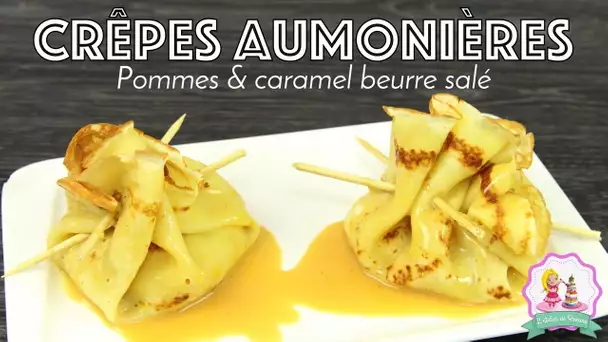 ♡• RECETTE CHANDELEUR CREPE AUMONIERE | CARAMEL BEURRE SALÉ & POMMES CARAMELISEES •♡