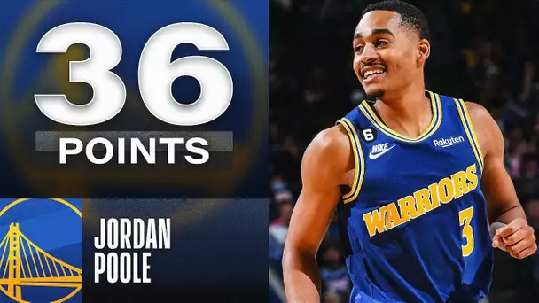 Jordan Poole Pops Off For 36 PTS 🔥