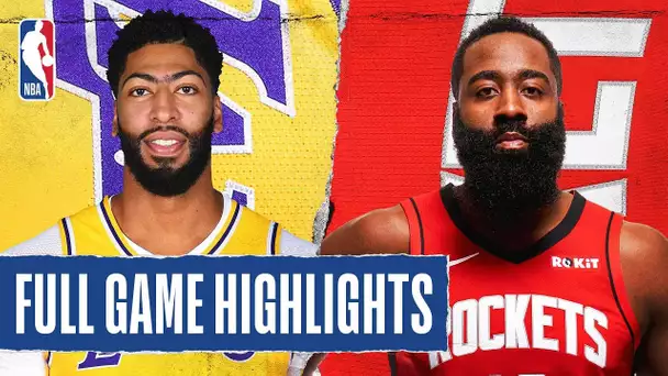 LAKERS at ROCKETS FULL GAME HIGHLIGHTS | August 6, 2020