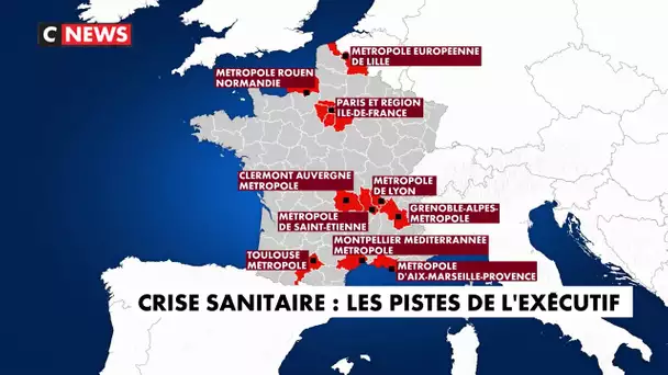 Crise sanitaire : les pistes de l'exécutif