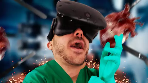 LE MEILLEUR CHIRURGIEN DU MONDE ! Surgeon Simulator HTC Vive