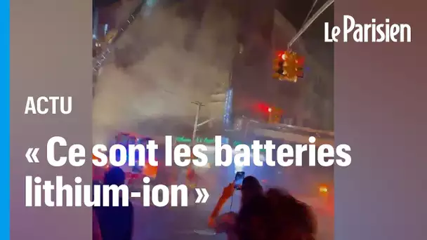 L’incendie d’un magasin de vélos électriques fait au moins 4 morts à New York