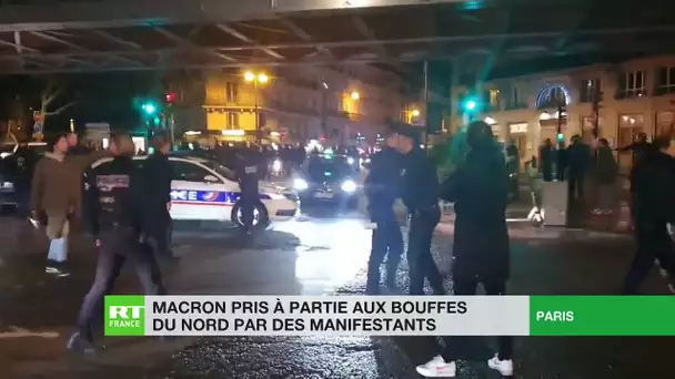 Macron a été exfiltré d’un théâtre après une mobilisation spontanée à Paris