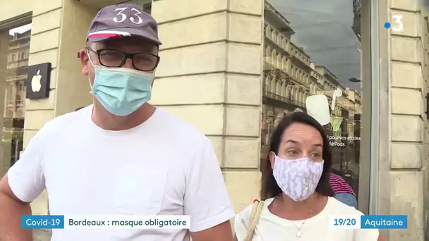 Bordeaux : le masque devient obligatoire rue sainte-Catherine et rue Porte-Dijeaux