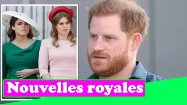 'Demandez poliment!' Le prince Harry a dit d '«emprunter» la sécurité d'Eugénie et de Béatrice pour