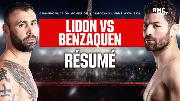 Kickboxing : Lidon arrache la victoire à la décision partagée contre Benzaquen