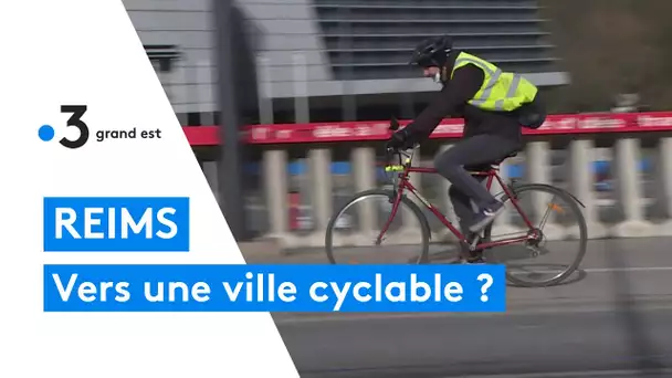 Reims : développer les pistes cyclables pour pédaler en sécurité