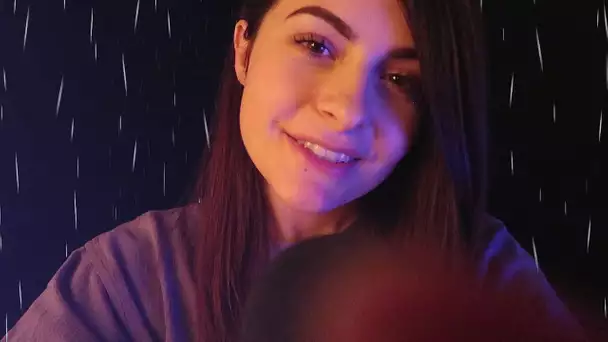 ASMR FRANCAIS ⚪️ CHUCHOTEMENT + bruit de la pluie ☔