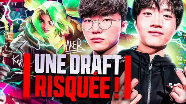 ILS ONT OSÉS CETTE DRAFT... | T1 vs KT ( 1WIN= QUALIF AUX WORLD)