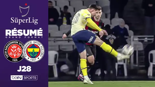 Résumé : Grâce à un but merveilleux, Fenerbahçe s'accroche à ses rêves de titre