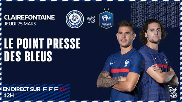 Le point presse de l'équipe de France en direct de Clairefontaine (12h) - Equipe de France 2021