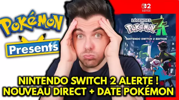ALERTE NINTENDO SWITCH 2 : NOUVEAU DIRECT ANNONCÉ + POKÉMON SWITCH 2 DATÉ !