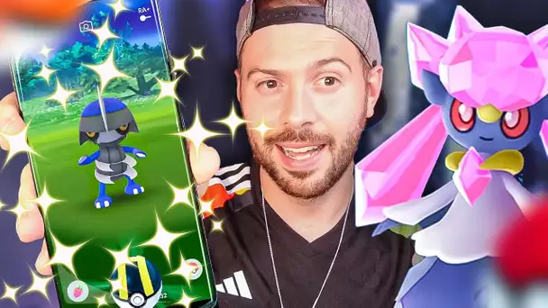 DIANCIE & 27 SHINY AU POKEMON GO FEST 2023 !