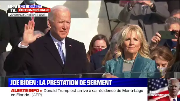 Joe Biden est officiellement investi 46e président des États-Unis