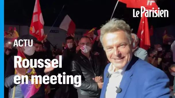 En meeting à Marseille, Fabien Roussel vante «le steack de gauche»