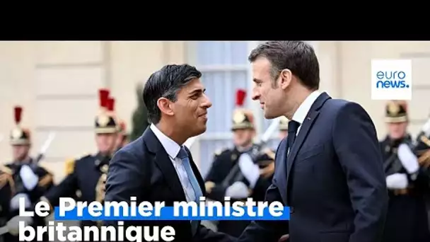 France : le Premier ministre britannique reçu à l'Elysée