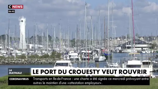 Déconfinement : le port du Crouesty, dans le Morbihan, veut rouvrir