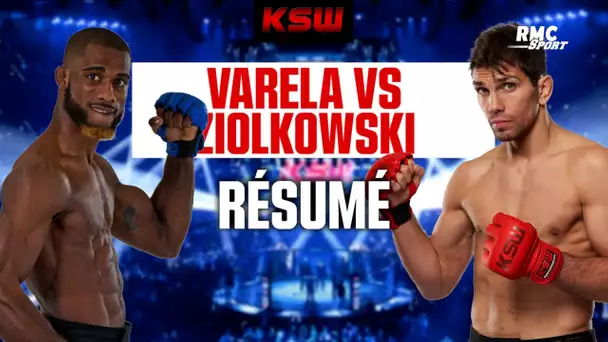 Résumé KSW : Varela-Ziolkowski, l'incroyable TKO après une épaule déboîtée