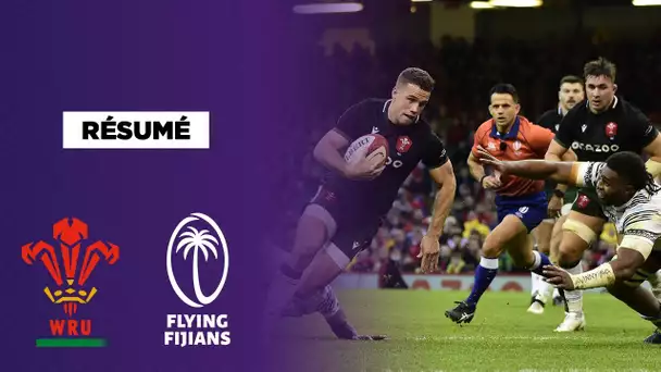 🏉 Résumé - Rugby  : Le Pays de Galles vient à bout des Fidji