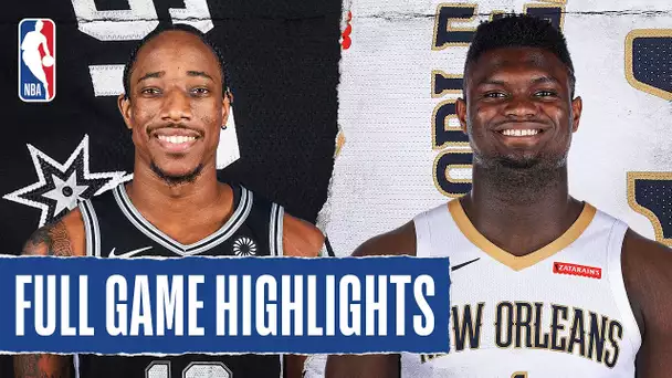 SPURS at PELICANS | FULL GAME HIGHLIGHTS | August 9, 2020