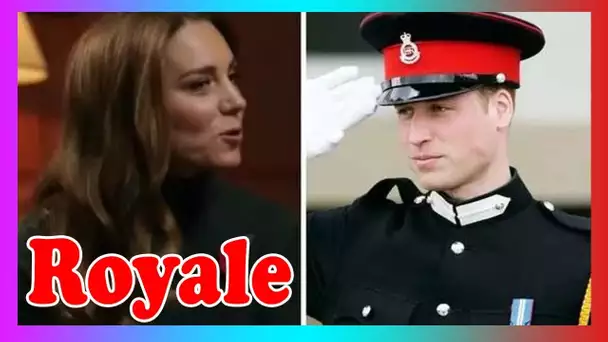 J'en ai beaucoup entendu parler  Kate s'ouvre à l'époque du prince William à Sandhurst