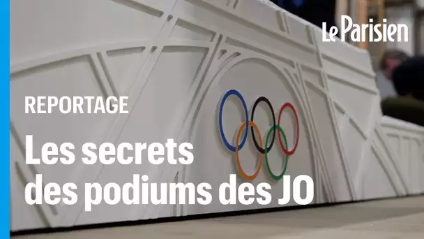 On a suivi la fabrication des podiums des Jeux olympiques de Paris 2024