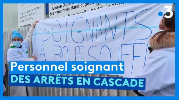 La Roche-sur-Yon : arrêts de travail en cascade à l'hôpital