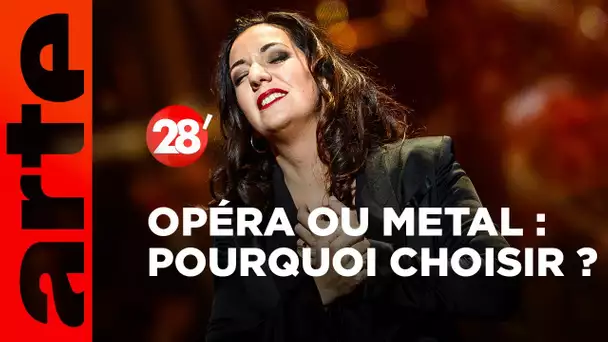 Entre le metal et l'opéra, il n'y a qu'un pas | Marina Viotti - 28 Minutes - ARTE