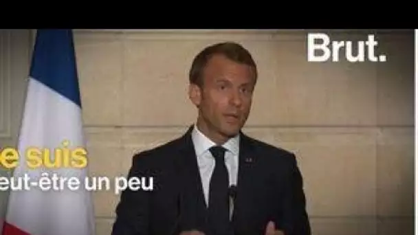 Quand Emmanuel Macron présente Emmanuel Macron