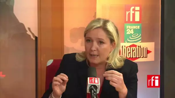 Marine Le Pen: «Il faut faire une coalition avec Bachar el-Assad»