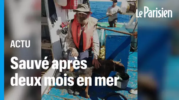 Le naufragé australien et son chien sont arrivés au Mexique après deux mois à la dérive en mer