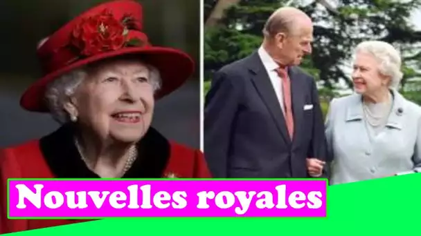 La reine a rendu un hommage poignant au prince Philip TROIS fois depuis sa mo.rt