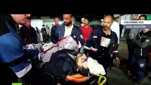 🇵🇸 Les blessés évacués vers un hôpital dans le Sud de la bande de Gaza