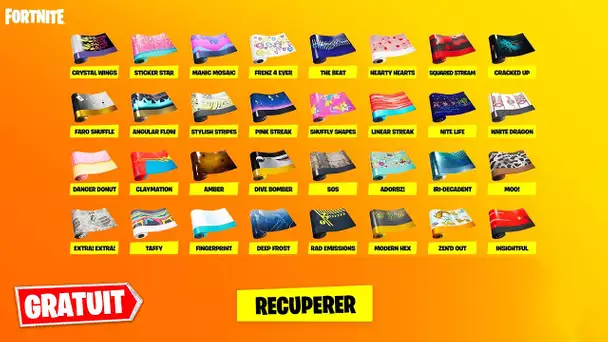 RECUPERER DES CAMOUFLAGES *RARES* GRATUITEMENT ! (FORTNITE NEWS)