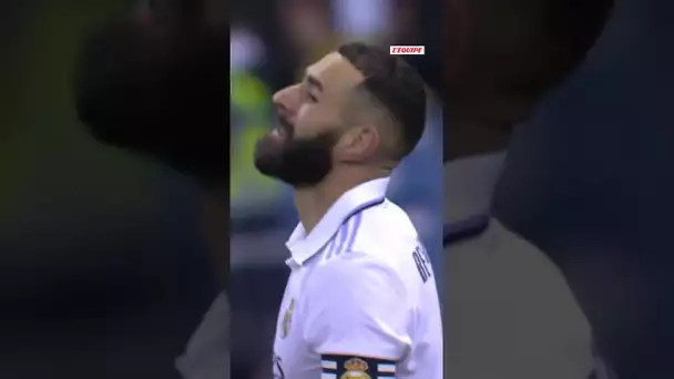 💫 Karim Benzema dans ses œuvres face à Valence en Supercoupe d'Espagne #shorts #benzema #football