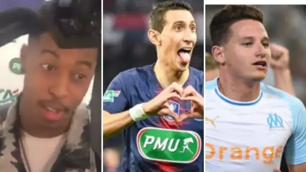 Superbe troll de Kimpembe à un journaliste, un grand d&#039;Europe, psg 3 0 Dijon, di maria