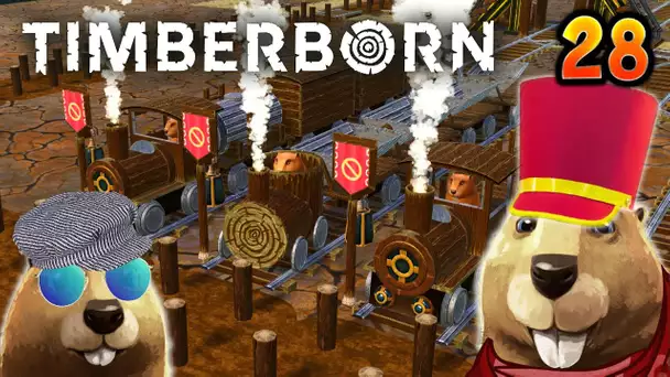 DES TRAINS !! -Timberborn- Ep.28 [DEVELOPPEMENT]