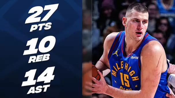 Nikola Jokic Drops Another Triple-Double In Mile High City! 🔥 | January 12, 2023