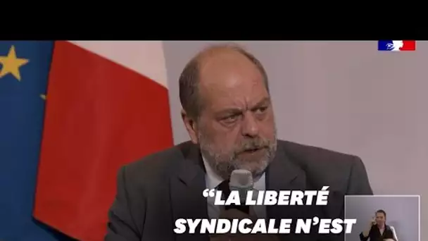 Éric Dupond-Moretti ferme face aux syndicats de police au Beauvau de la sécurité