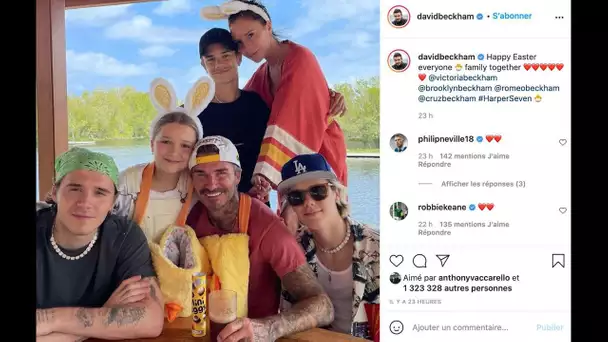 David et Victoria Beckham : le couple s'offre une belle photo de famille pour Pâques NOUVEAU Ecout