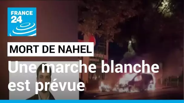 Adolescent tué par un policier : la mère de Nahel appelle à une marche blanche • FRANCE 24