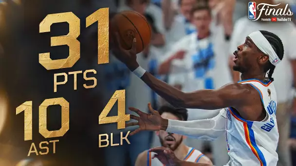 SGA's MASTERFUL 31-PT DOUBLE-DOUBLE vs Pacers! | June 16, 2025