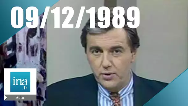 20h Antenne 2 du 9 décembre 1989   | Archive INA