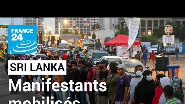 Sri Lanka : les manifestants mobilisés malgré l’ordre de tirer sur les émeutiers • FRANCE 24