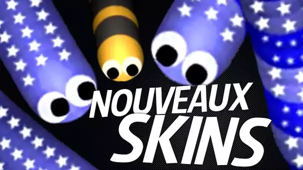 NOUVEAUX SKINS ! ETOILES SUR LE PODIUM | SLITHERIO FR