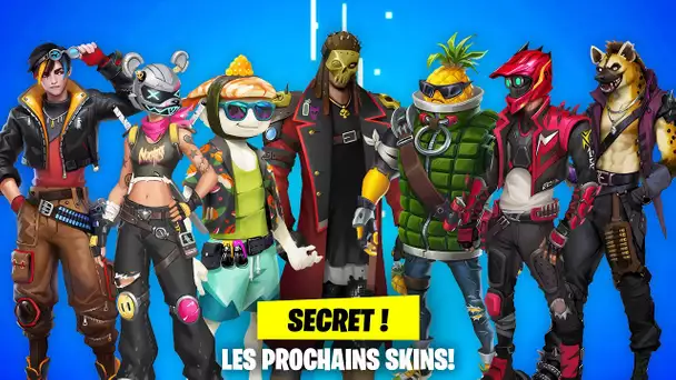 FORTNITE PREPARE LES SKINS POUR LA PROCHAINES SAISON ! (FORNTITE CHAPITRE 5)