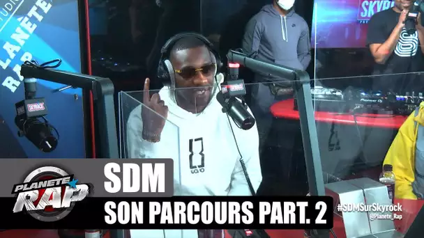 SDM - Son parcours 2ème partie : ses influences, PLK, le clip avec Koba LaD... #PlanèteRap