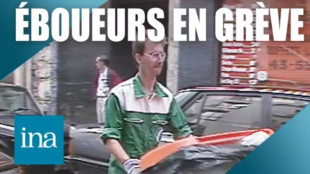 Quand les poubelles s'entassent à Paris  | Archive INA