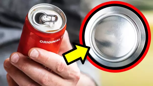 La raison géniale pour laquelle les canettes de soda ont un fond incurvé